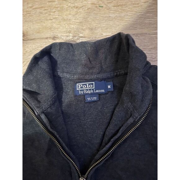 Polo Ralph Lauren Mens 1/4 Zip Pullover Mock Neck Sweater Size Medium - Picture 3 of 3